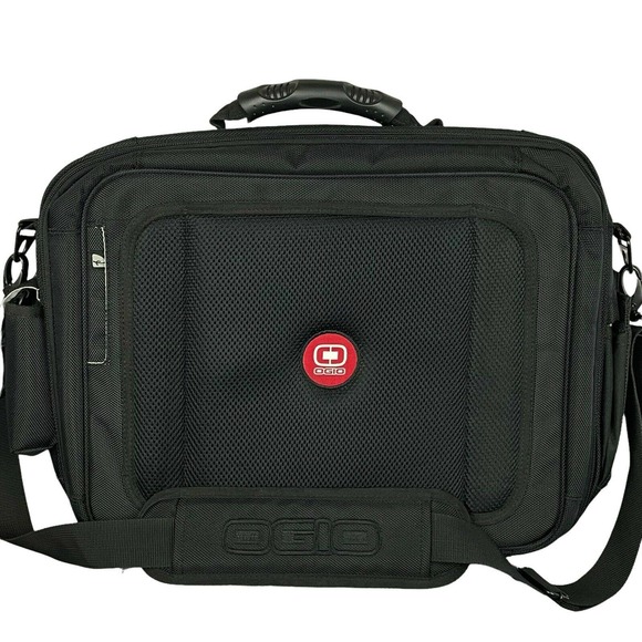 OGIO Briefcase Shoulder Messenger Laptop Computer Black Travel Bag - Picture 1 of 12